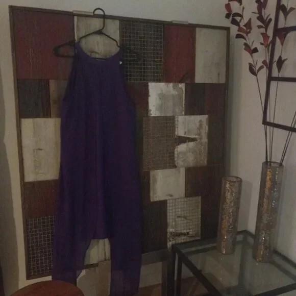 VENUS | Dresses | Venus Purple Chiffon Sheer Overlay Bodycon Bandage Dress  Size 4 | Poshmark